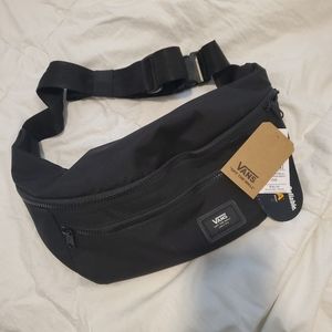 Vans Ward Black Crossbody Waist Bag Fanny Pack